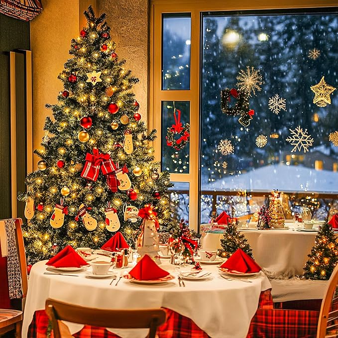 JMEXSUSS 1000LED Green Wire String Lights Warm White