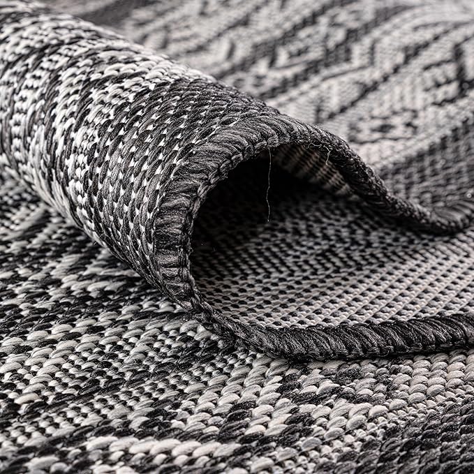 Keen Home Design Terrace Outdoor Runner Rug - 2x10 Washable Indoor/Outdoor Rug for Patio, Kitchen, Balcony, Beach, Garden, Deck and Porch, Size: 2'2"x9'11"