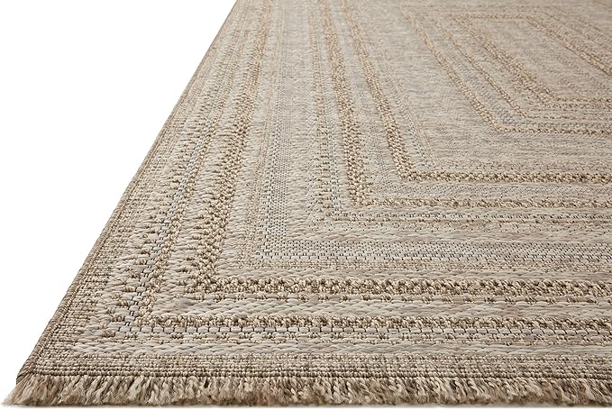 Loloi Dawn Collection Indoor/Outdoor DAW-01 Natural 2'-3" x 10'-0" Runner Rug