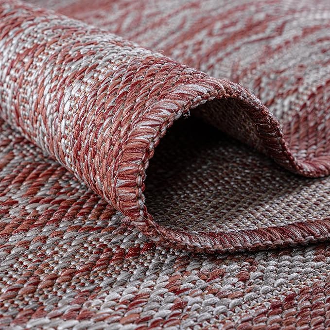 Keen Home Design Terrace Outdoor Area Rug - 8x10 Washable Indoor/Outdoor Rug for Patio, Kitchen, Balcony, Beach, Garden, Deck and Porch, Size: 7'7"x10'