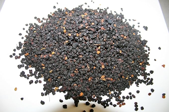 Organic Bio Herbs-Organic Dried Elderberry Fruit 2 Oz.