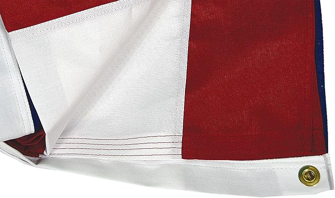 FlagSource FMAA Certified PolyExtra Polyester American Flag with Embroidered Stars and Sewn Stripes, Made in the USA, 6x10'